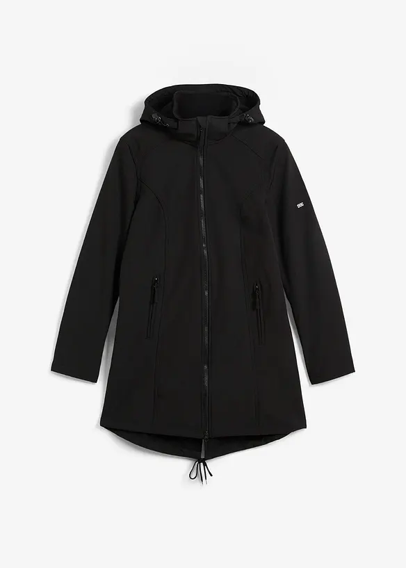 Parka déperlante en softshell, bonprix