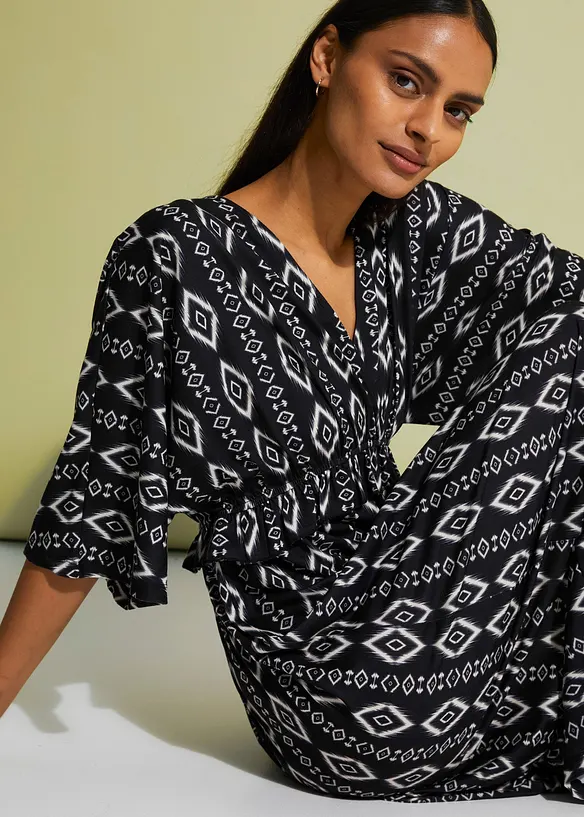 Robe midi en jersey, bonprix