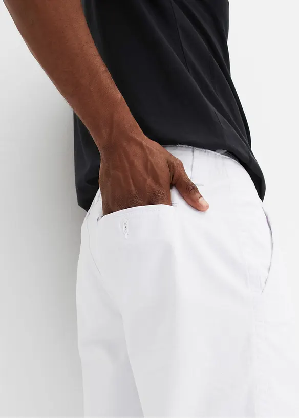 Bermuda chino 100% coton, Regular, bonprix