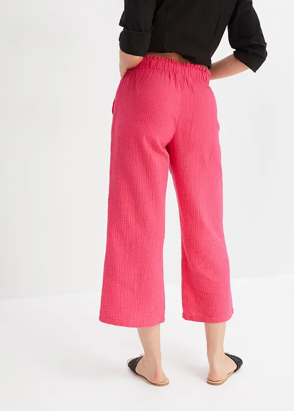 Jupe-culotte en gaze de coton, bonprix