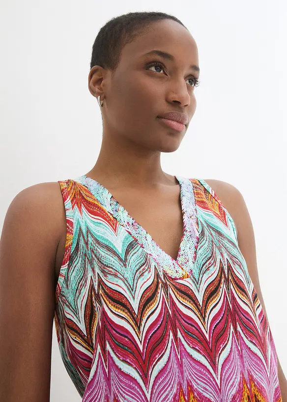 Haut à sequins, bonprix