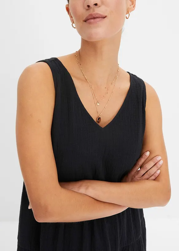 Robe en gaze 100% coton, bonprix