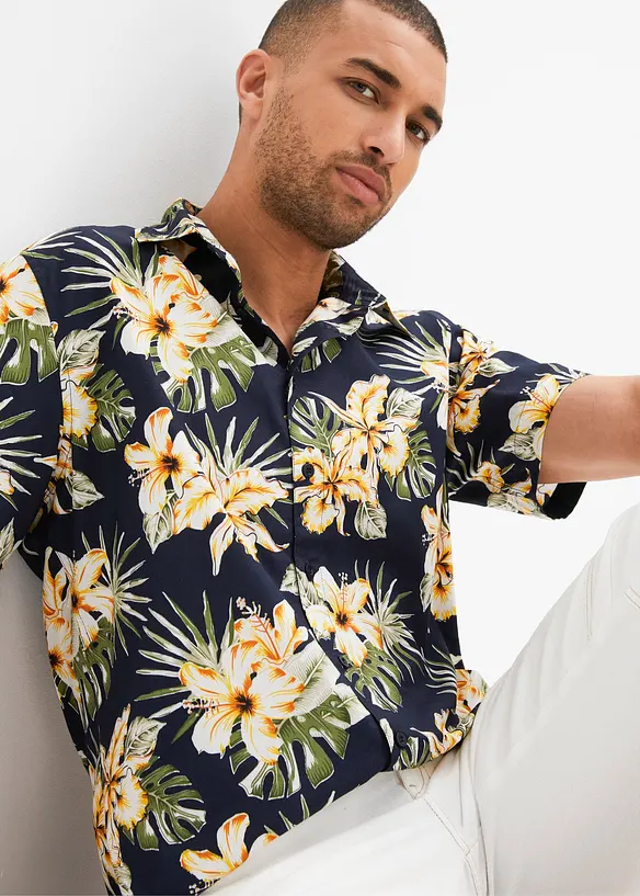 Chemise manches courtes, bonprix