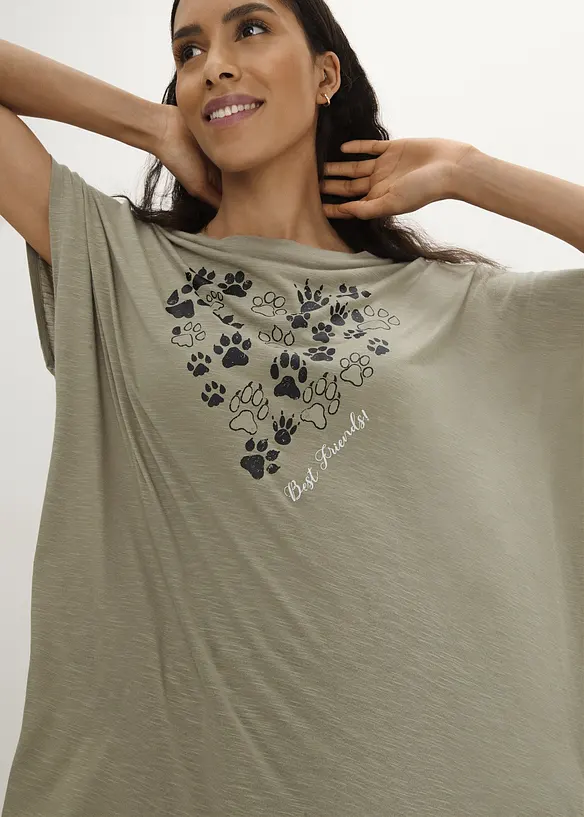 T-shirt en viscose fluide, bonprix