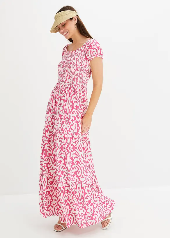 Robe longue en viscose extensible, bonprix