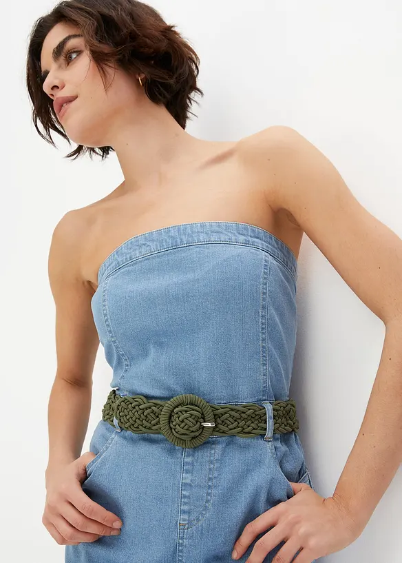 Ceinture tress&eacute;e, bonprix