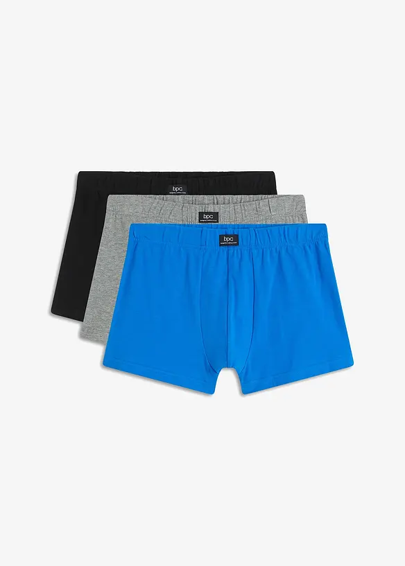 Lot de 3 boxers coton, bonprix
