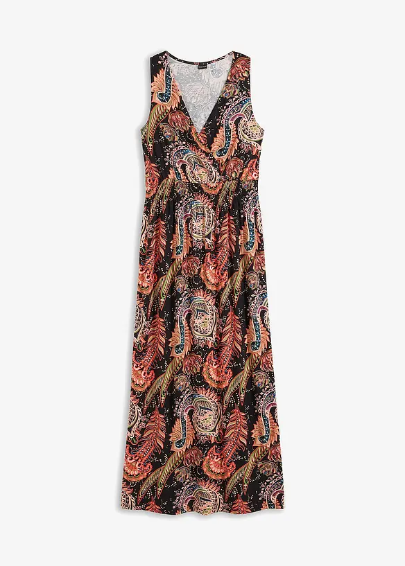 Robe longue en viscose douce et extensible, bonprix