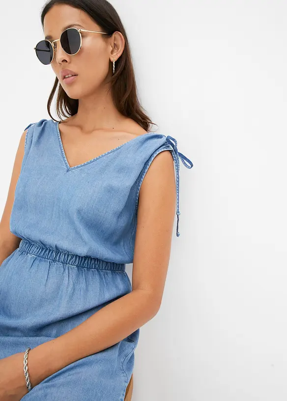 Robe en Lyocell lisse, bonprix