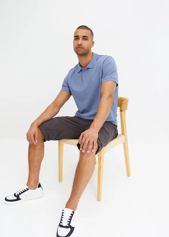 Bermuda cargo 100% coton, Regular, bonprix