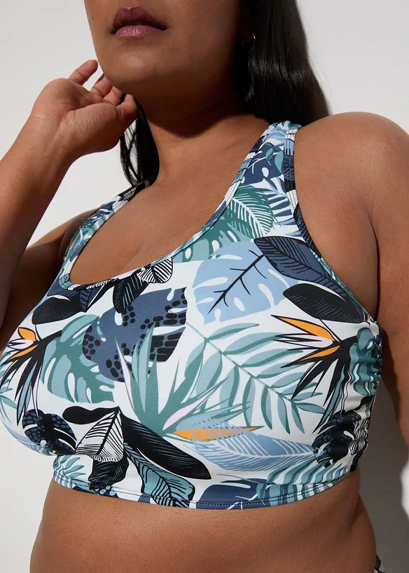 Bikini brassière (ens. 2 pces) à bretelles croisées, bonprix