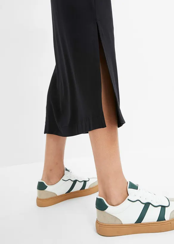 Jupe midi en viscose fluide, bonprix