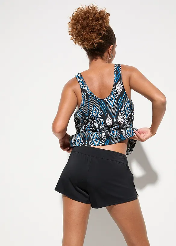 Tankini oversize (ens. 2 pces) avec shorty, bonprix