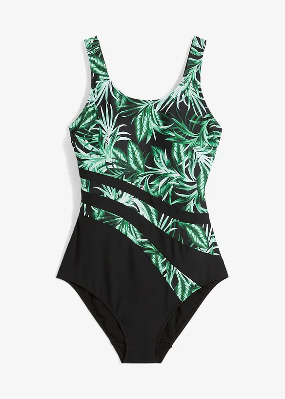 Maillot 1 pièce sculptant, maintien modéré, bonprix