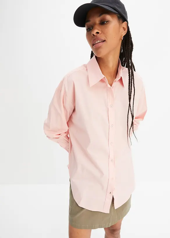 Chemise oversize 100% coton, bonprix
