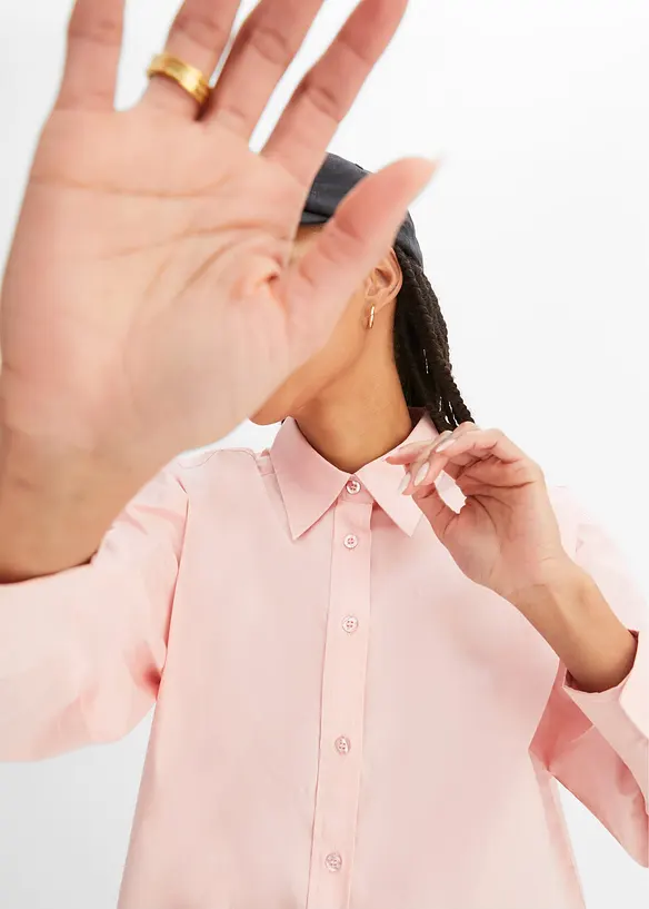 Chemise oversize 100% coton, bonprix