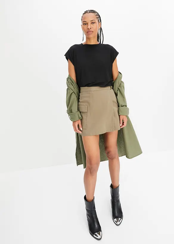 T-shirt en viscose douce, bonprix