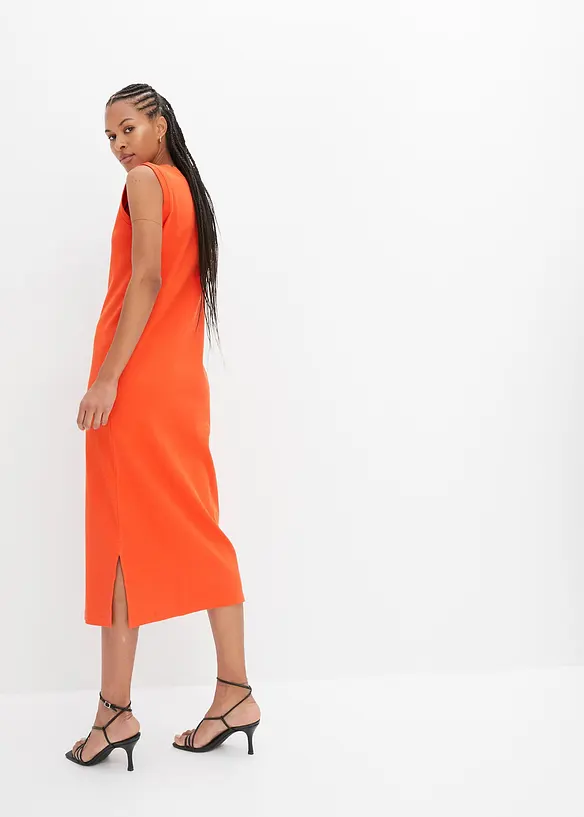 Robe en jersey coton extensible, bonprix