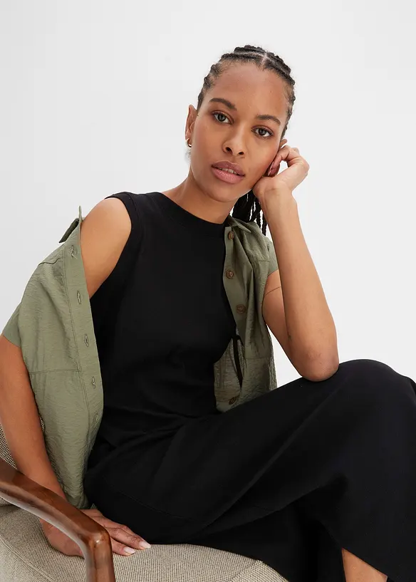 Robe en jersey coton extensible, bonprix