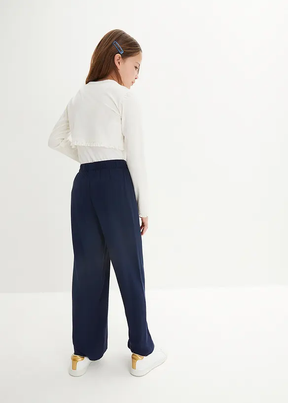 Pantalon palazzo doux, bonprix