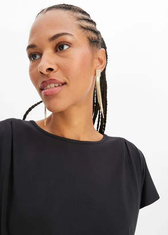 T-shirt &agrave; fronces, bonprix