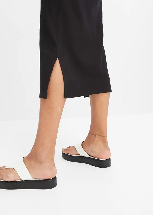 Robe en jersey coton extensible, bonprix