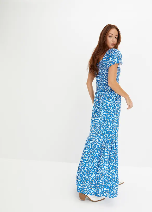 Robe longue en viscose extensible, bonprix