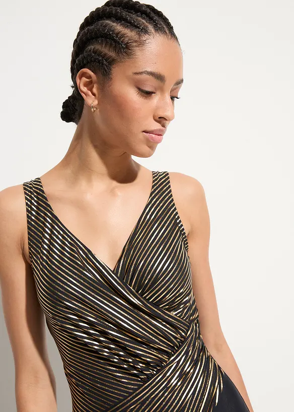 Maillot 1 pièce sculptant, maintien modéré, bonprix