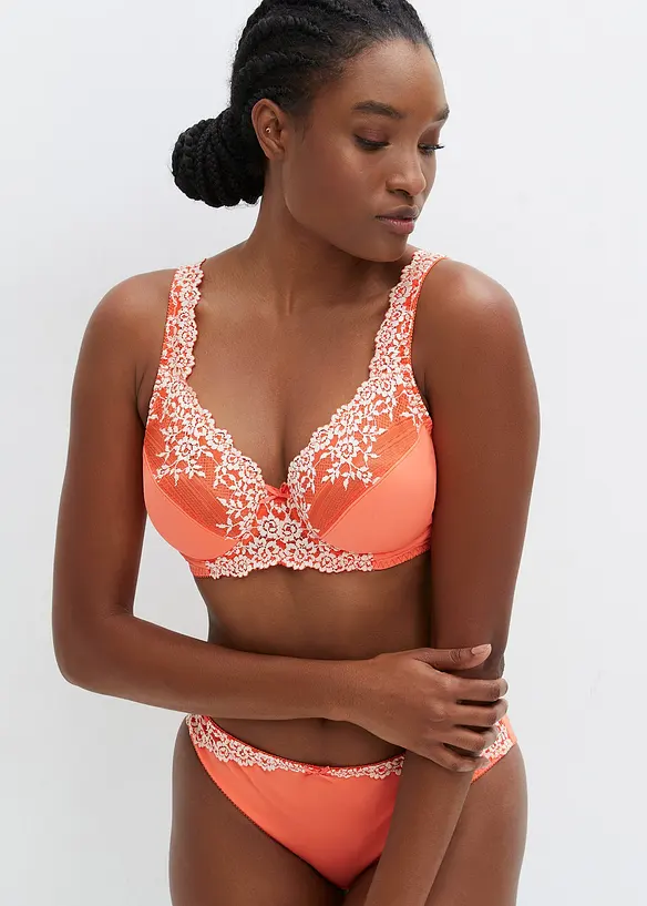 Lot de 2 soutiens-gorge avec dentelle, bonprix