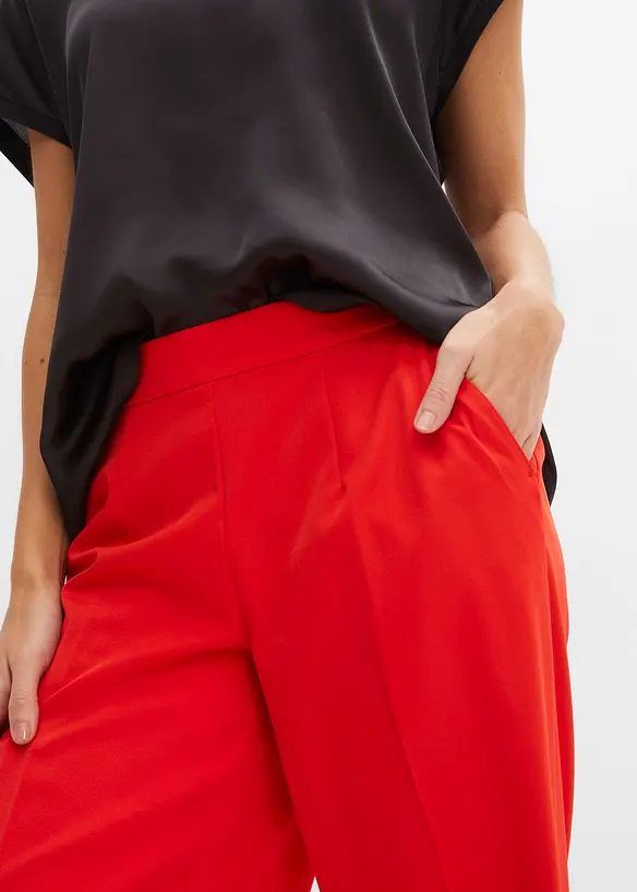 Pantalon large à pinces, bonprix