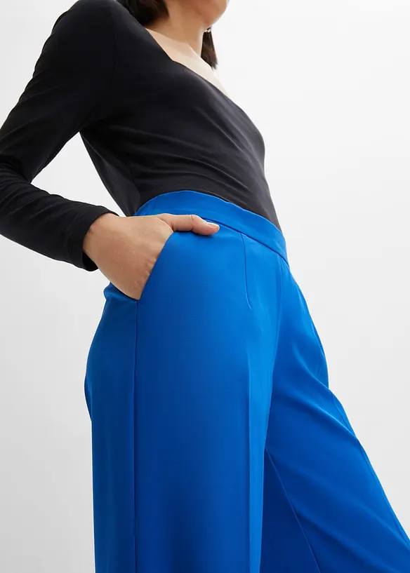 Pantalon large à pinces, bonprix