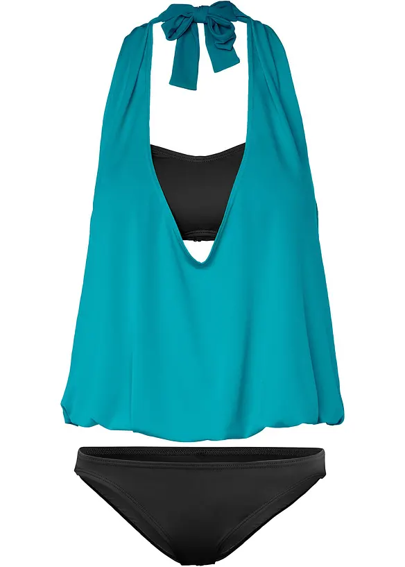 Tankini (ens. 3 pces), bonprix