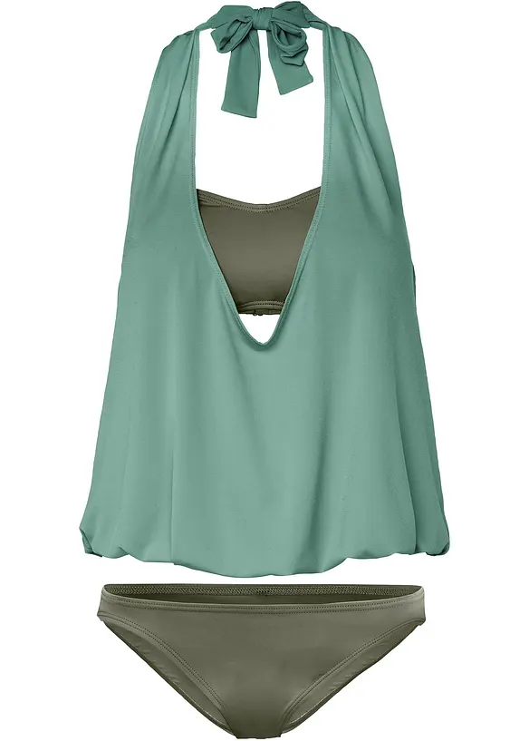 Tankini (ens. 3 pces), bonprix