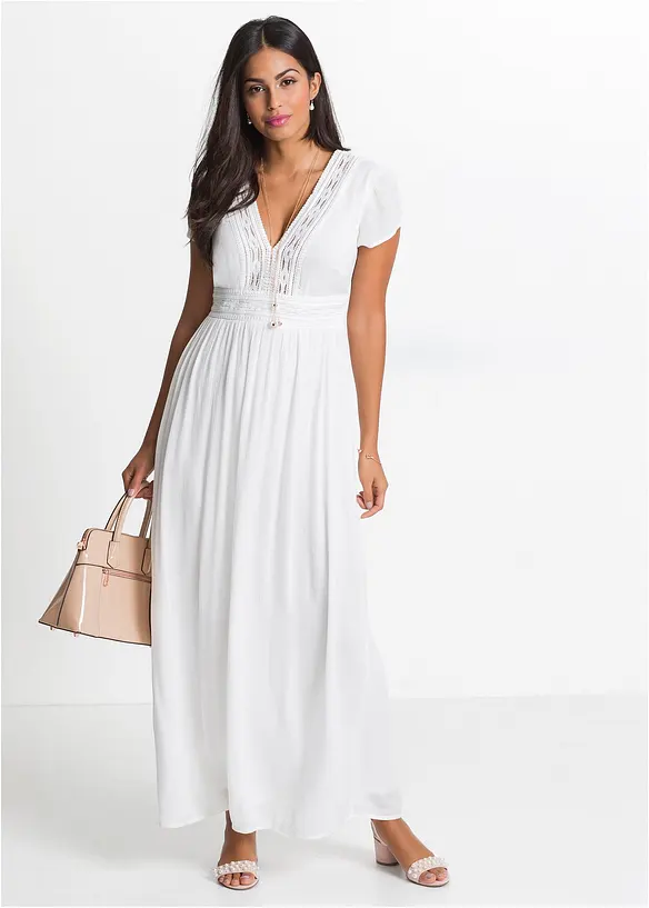 Robe longue en viscose fluide, bonprix