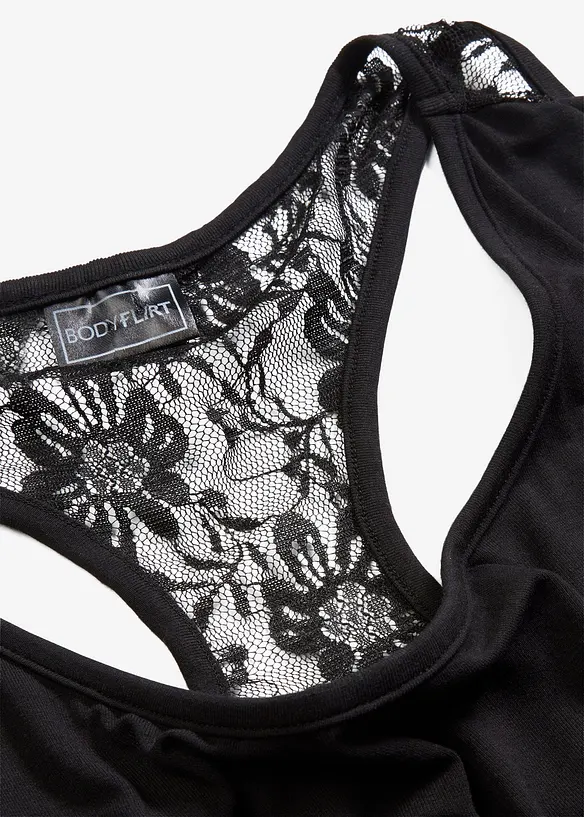 T-shirt en viscose mélangée, bonprix