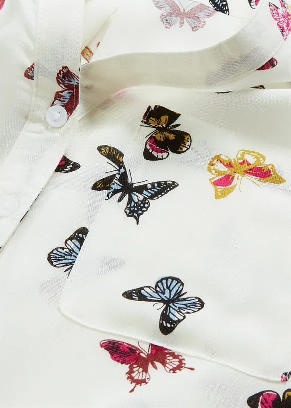 Blouse ample en viscose fluide, bonprix