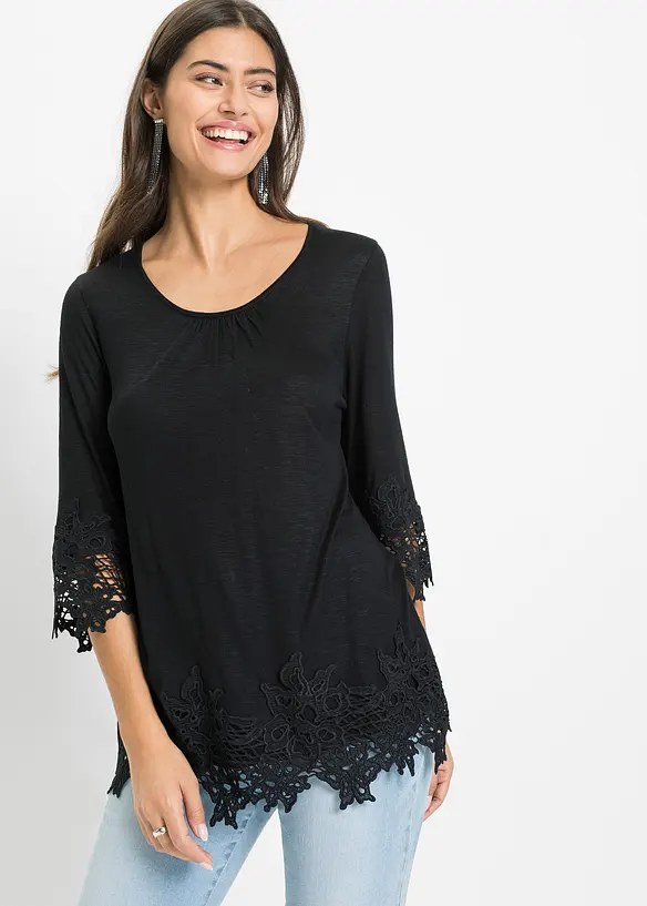 T-shirt en viscose, bonprix