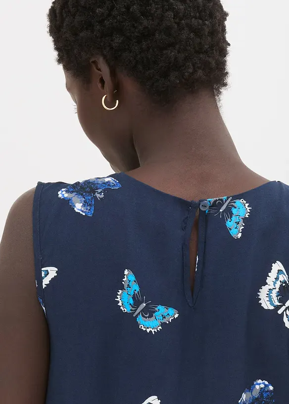 Top-blouse en viscose fluide, bonprix