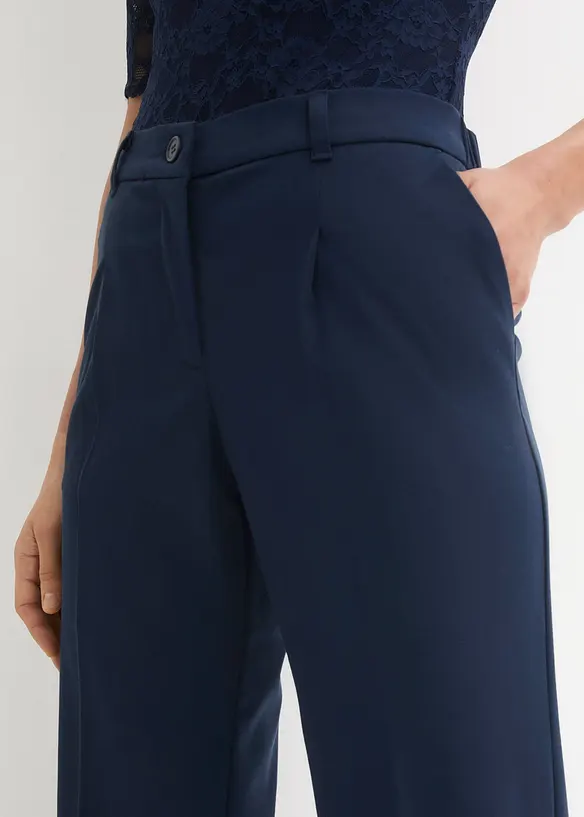 Pantalon large à pinces, bonprix