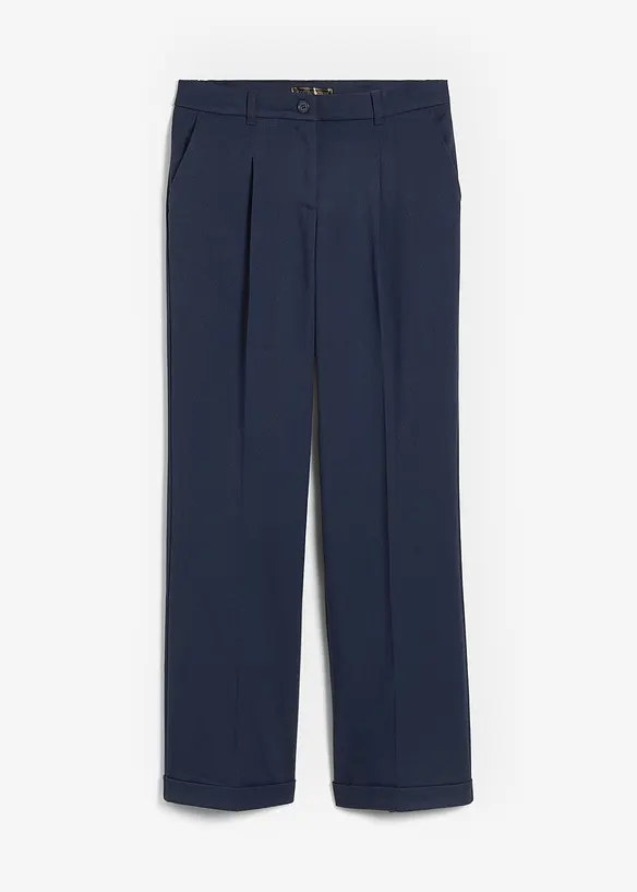 Pantalon large à pinces, bonprix