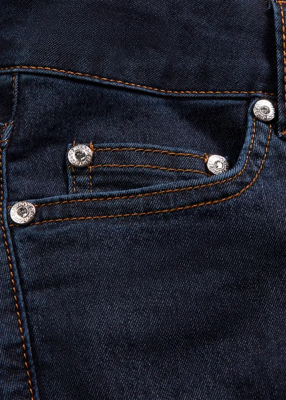 Jean skinny taille mi-haute, extensible, bonprix