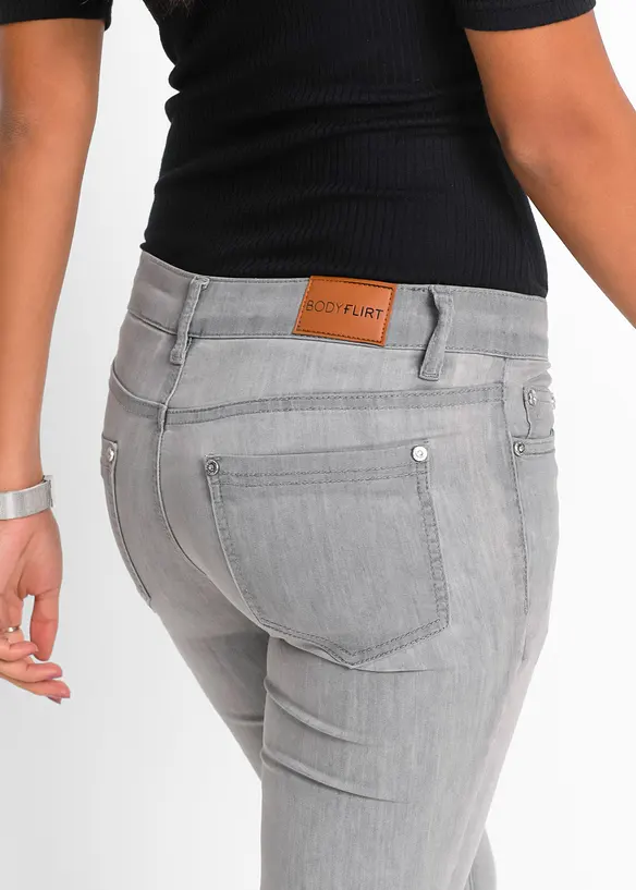 Jean skinny taille mi-haute, extensible, bonprix