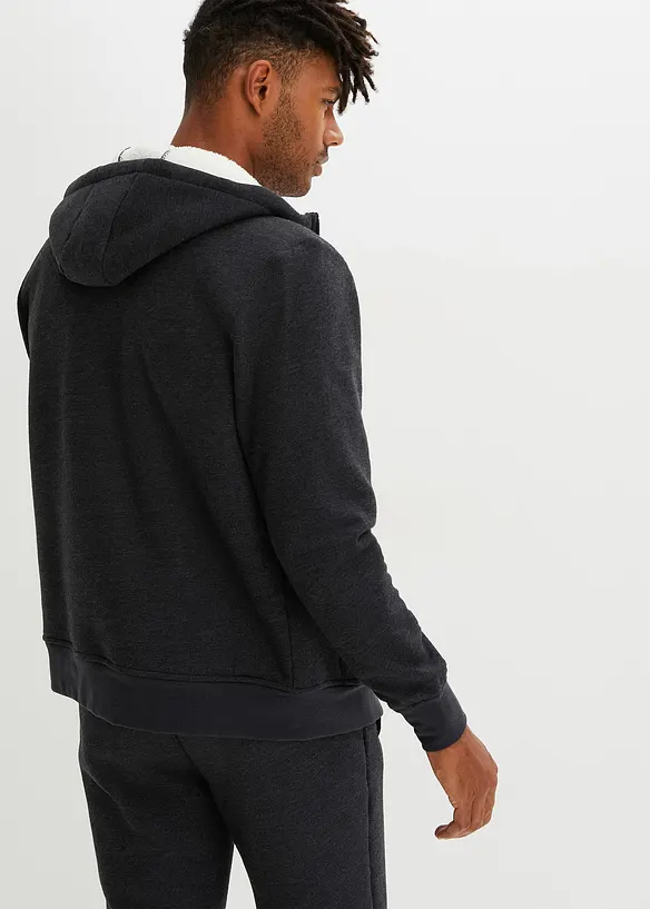 Gilet thermique en molleton doublé sherpa, bonprix