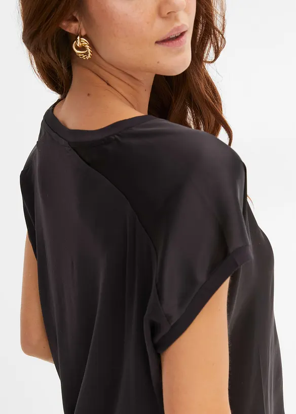 T-shirt en viscose mélangée, bonprix