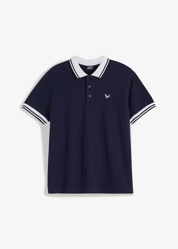 Polo en maille piquée 100% coton, bonprix