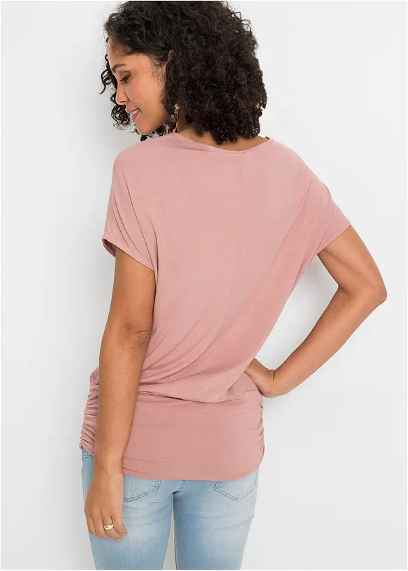 T-shirt doux en viscose extensible, bonprix