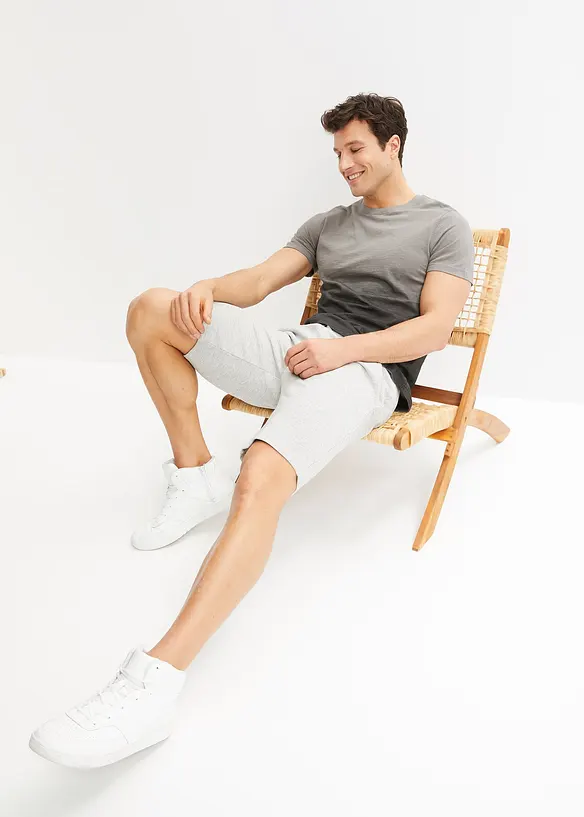 T-shirt 100% coton, Slim Fit, bonprix