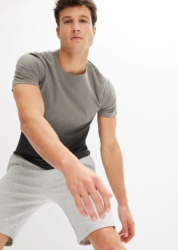 T-shirt 100% coton, Slim Fit, bonprix