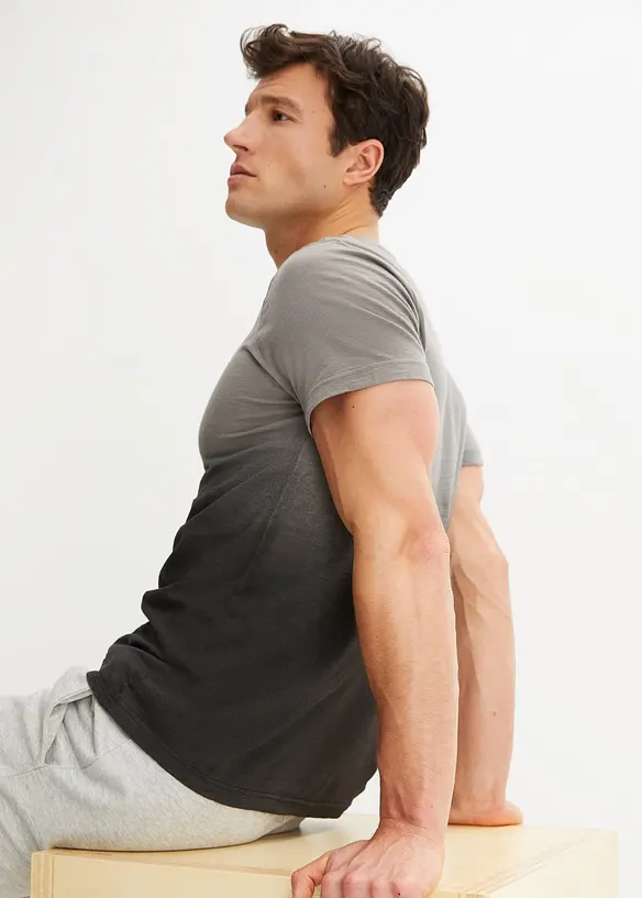 T-shirt 100% coton, Slim Fit, bonprix