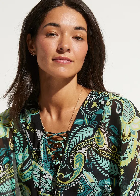 Tunique de plage en mousseline légère, bonprix